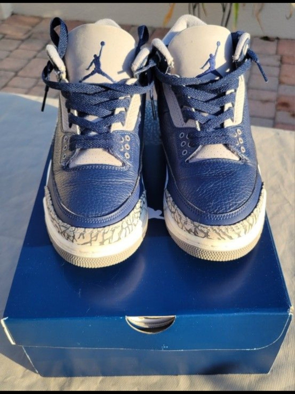 Nike Air Jordan 3 Georgetown Men's Size 8